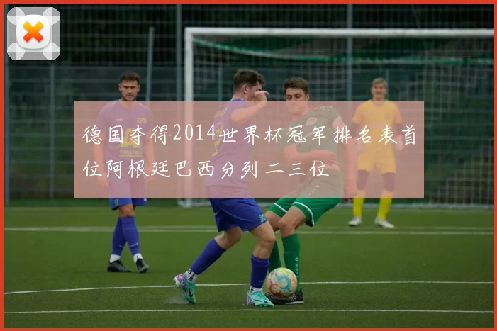 德国夺得2014世界杯冠军排名表首位阿根廷巴西分列二三位