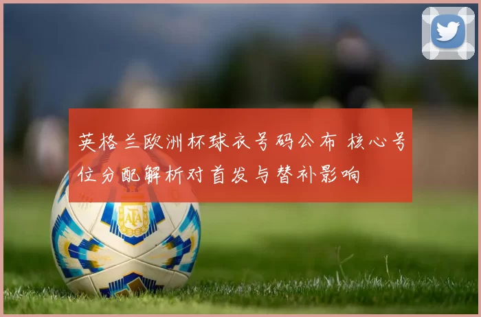 英格兰欧洲杯球衣号码公布 核心号位分配解析对首发与替补影响